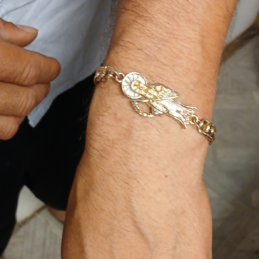 Gold-Tone Men's Bracelet